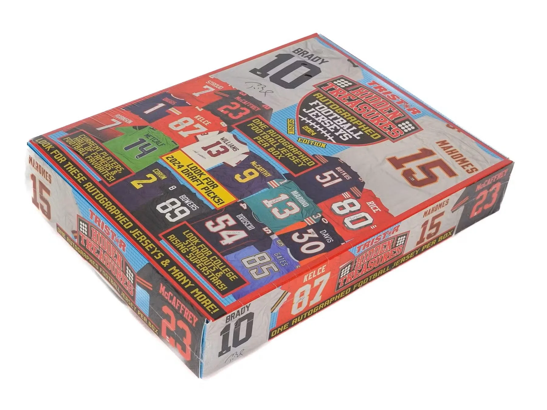 2024 TriStar Hidden Treasures Autographed Football Jerseys Season Edition Hobby Box - Image 2