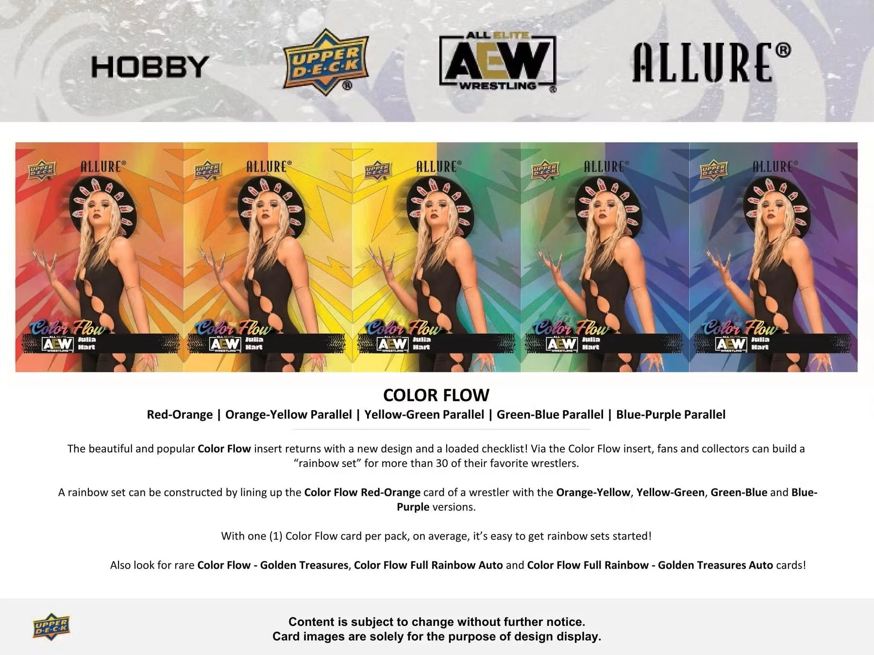 2024 Upper Deck AEW Allure Wrestling Hobby Box | Columbia Sports Cards - Image 6