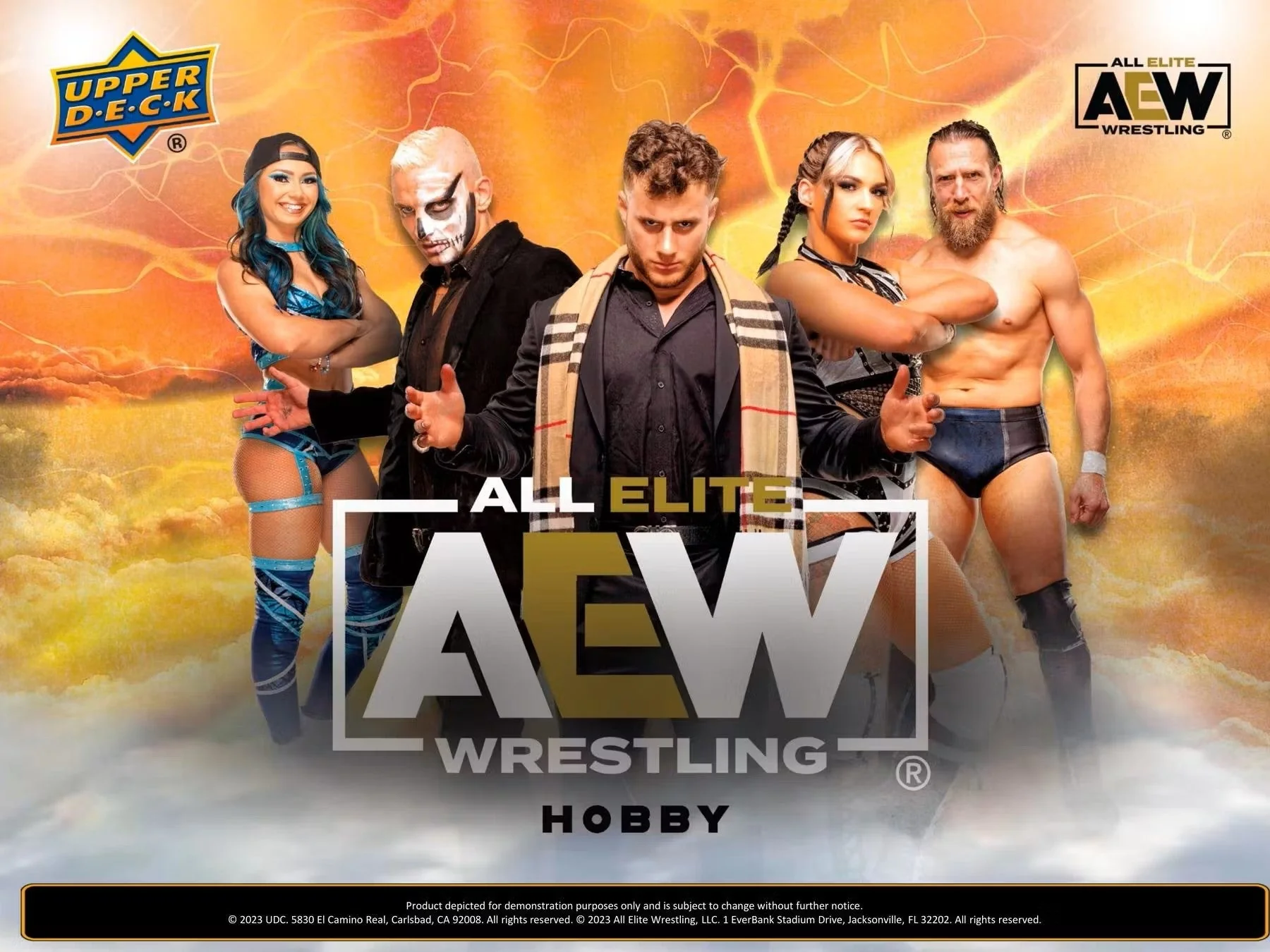 2024 Upper Deck AEW Wrestling Hobby Box | Columbia Sports Cards - Image 3