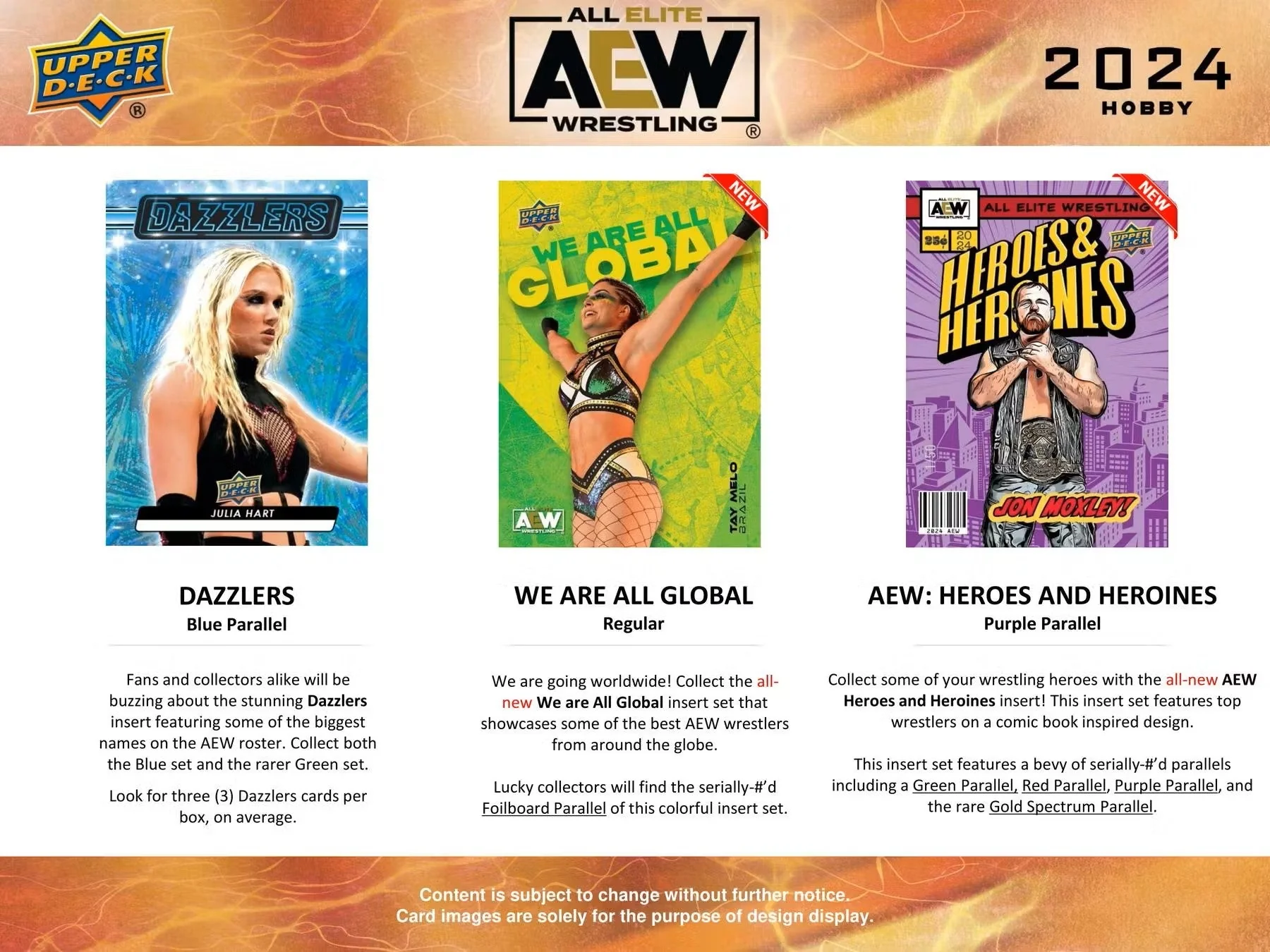 2024 Upper Deck AEW Wrestling Hobby Box | Columbia Sports Cards - Image 5