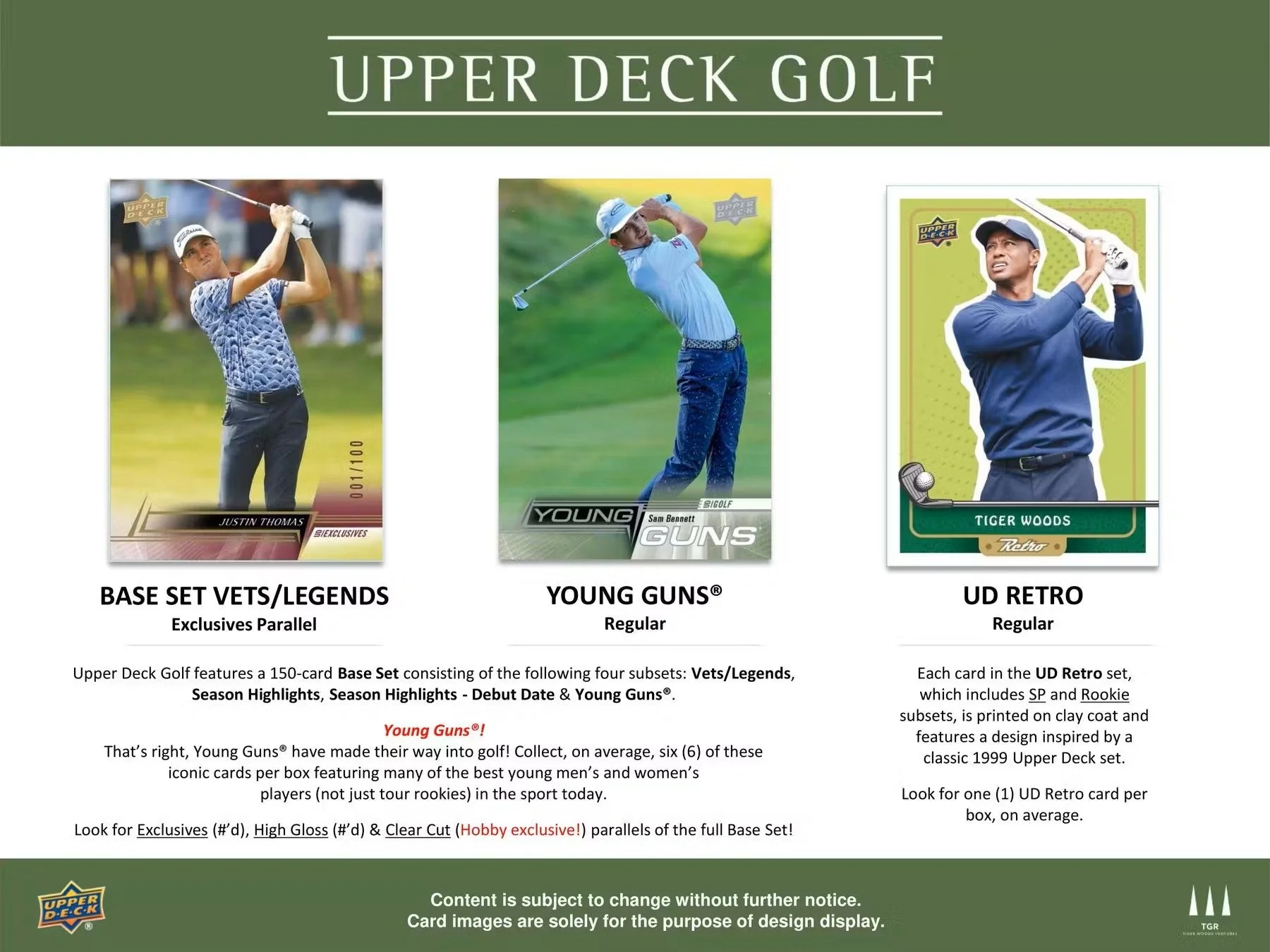 2024 Upper Deck Golf Hobby Box - Image 4