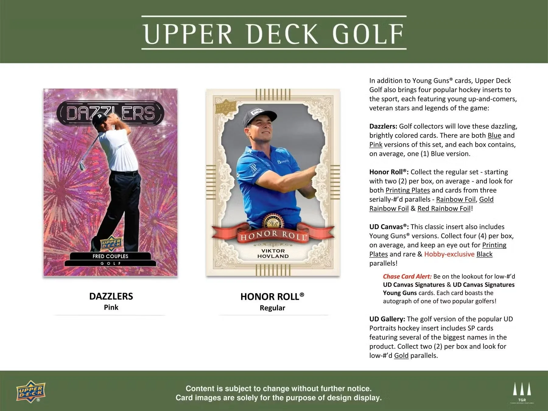 2024 Upper Deck Golf Hobby Box - Image 5