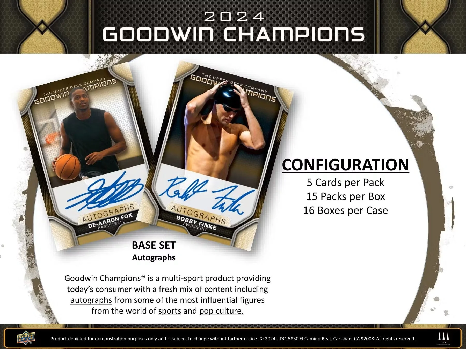 2024 Upper Deck Goodwin Champions Hobby Box | Columbia Sports Cards - Image 4