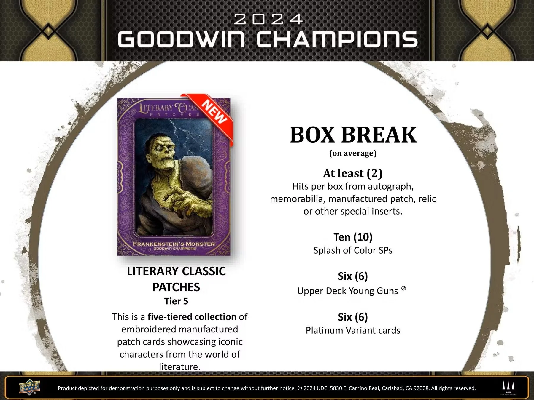2024 Upper Deck Goodwin Champions Hobby Box | Columbia Sports Cards - Image 5