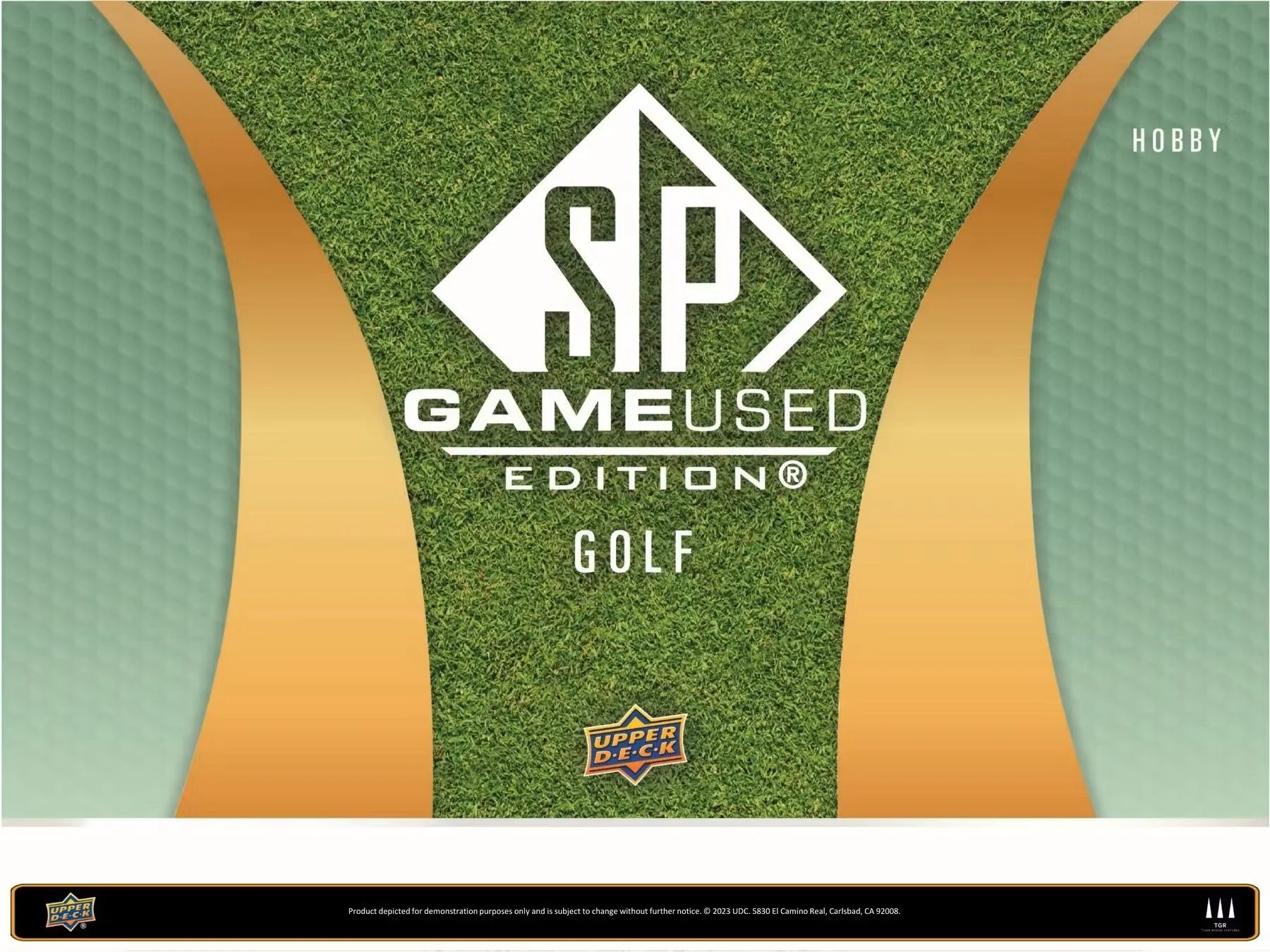 2024 Upper Deck SP Game Used Golf Hobby Box - Image 3