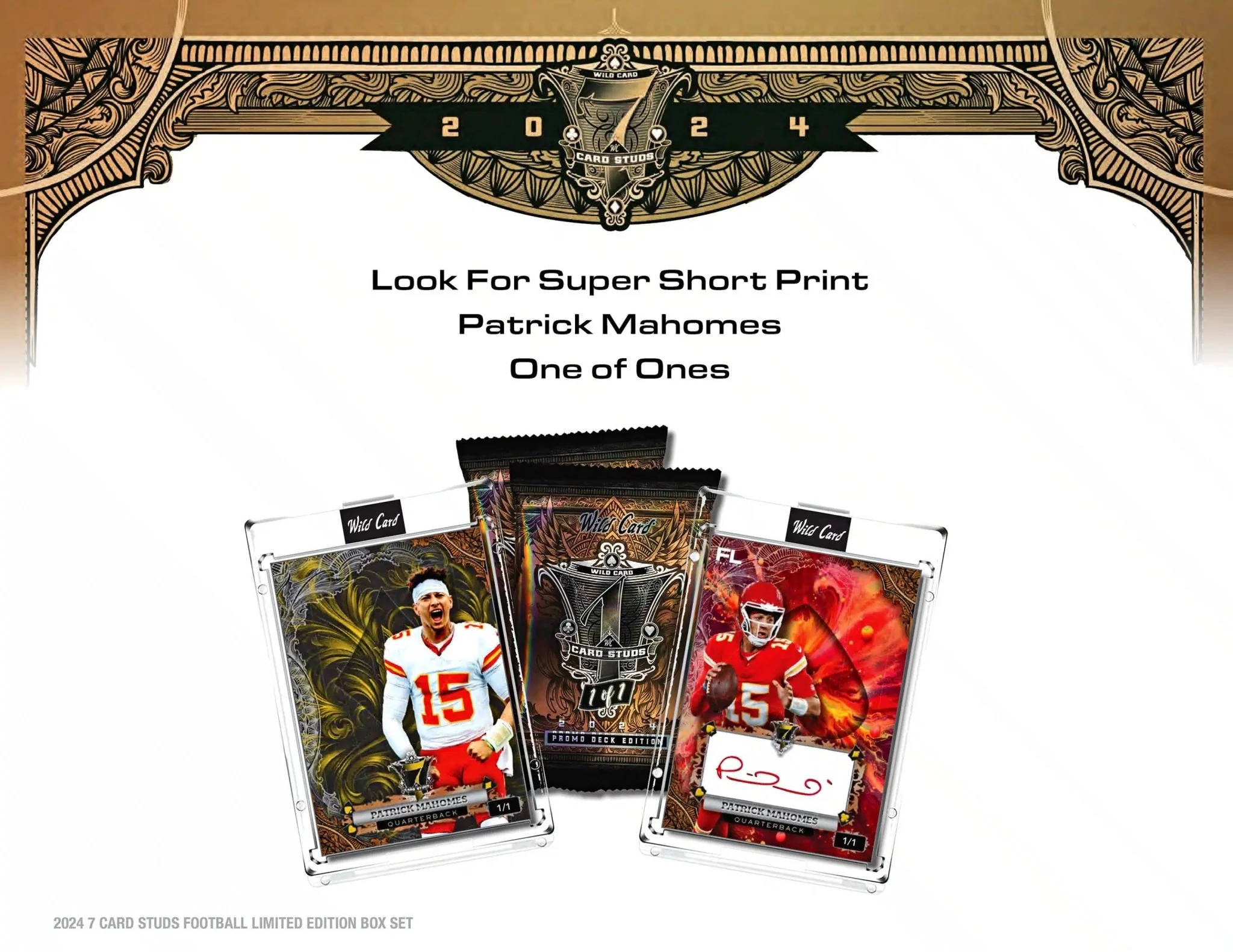 2024 Wild Card 7 Card Studs Metal All Quarterback Edition Football Hobby Box - Image 5