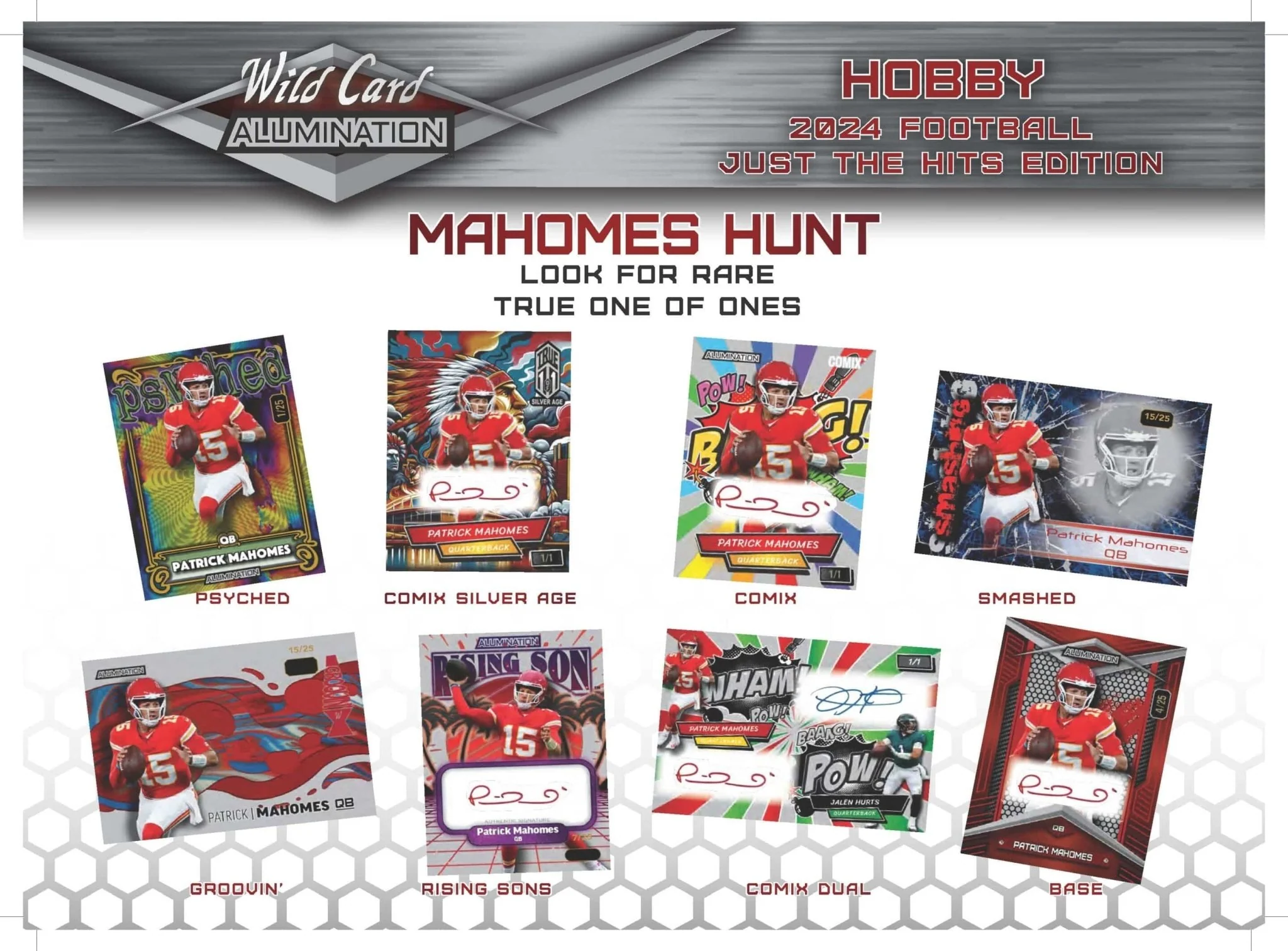 2024 Wild Card Alumination Just The Hits Edition Football Box - Image 12