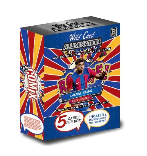 2024 Wild Card Alumination Lamine Yamal Rookie Comix Box