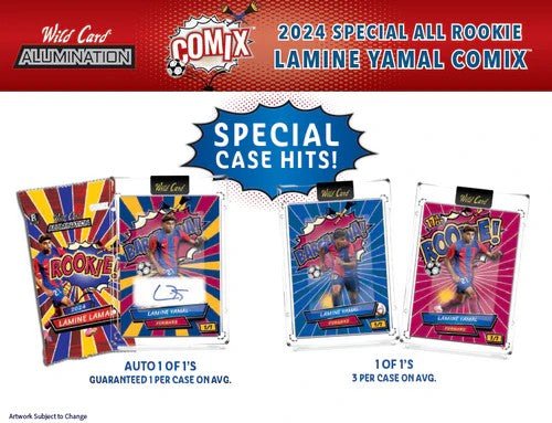 2024 Wild Card Alumination Lamine Yamal Rookie Comix Box - Image 4