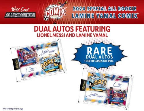2024 Wild Card Alumination Lamine Yamal Rookie Comix Box - Image 6