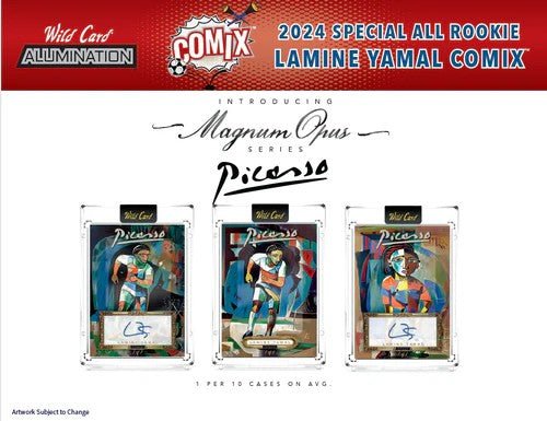2024 Wild Card Alumination Lamine Yamal Rookie Comix Box - Image 7