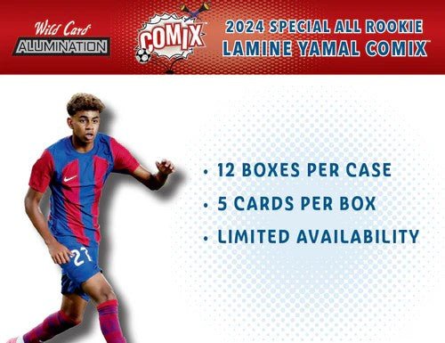 2024 Wild Card Alumination Lamine Yamal Rookie Comix Box - Image 8