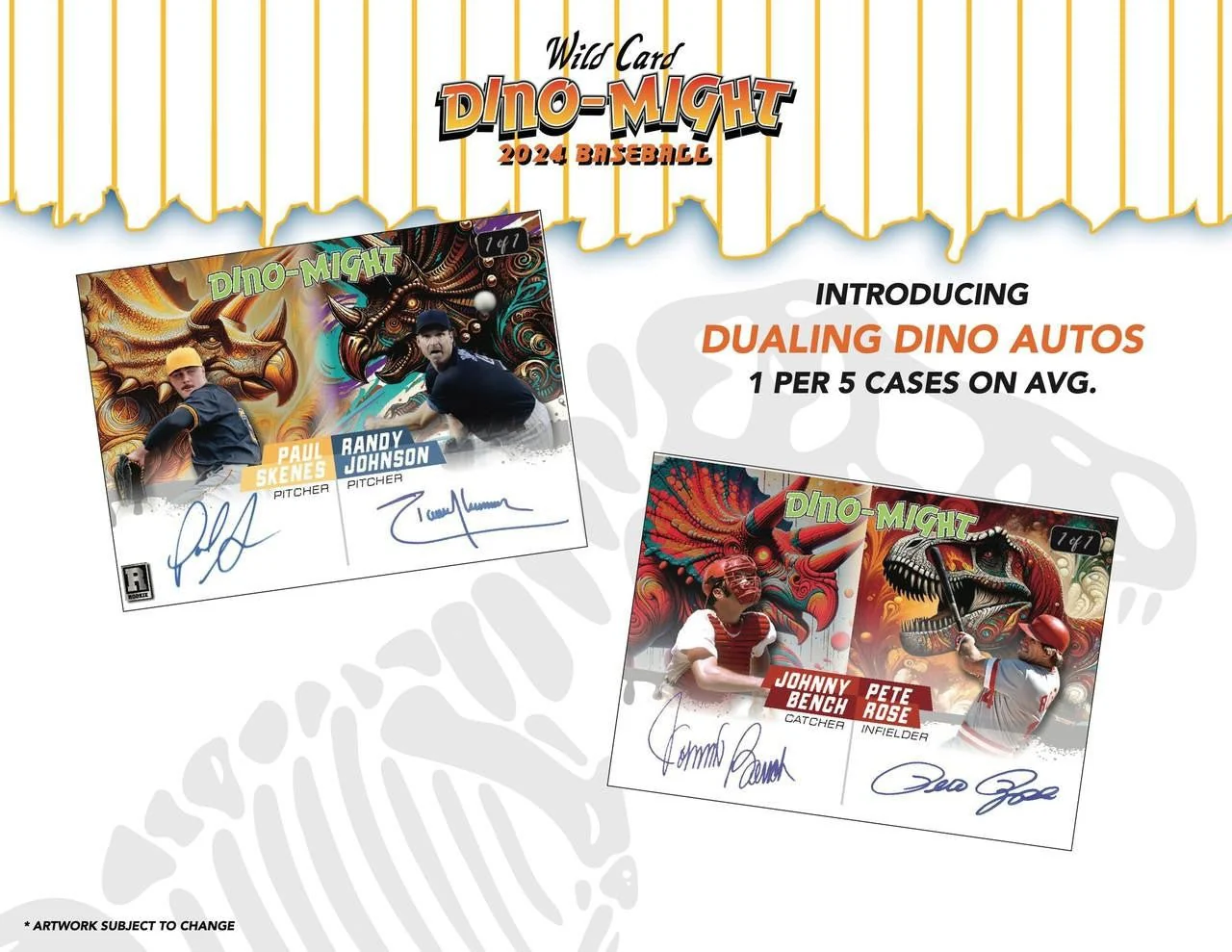 2024 Wild Card Dino-Might Baseball Hobby Box - Image 6