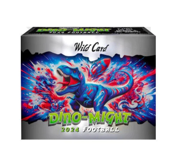 2024 Wild Card Dino-Might Football Hobby Box