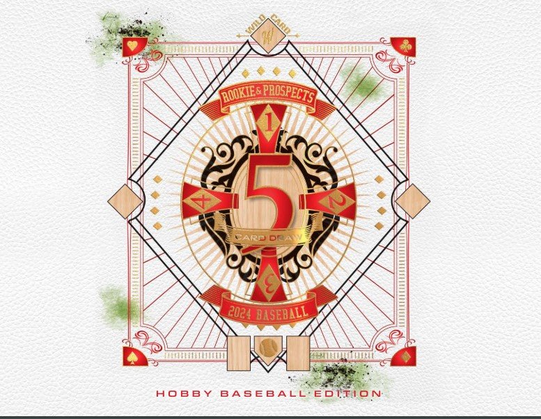 2024 Wild Card Five Card Draw Baseball Hobby Box - Image 2