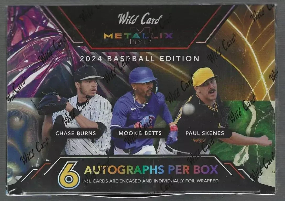 2024 Wild Card Metallix Baseball Hobby Box