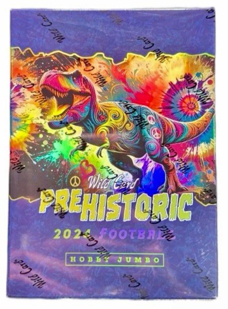 2024 Wild Card Pre-Historic Football Hobby Jumbo Box