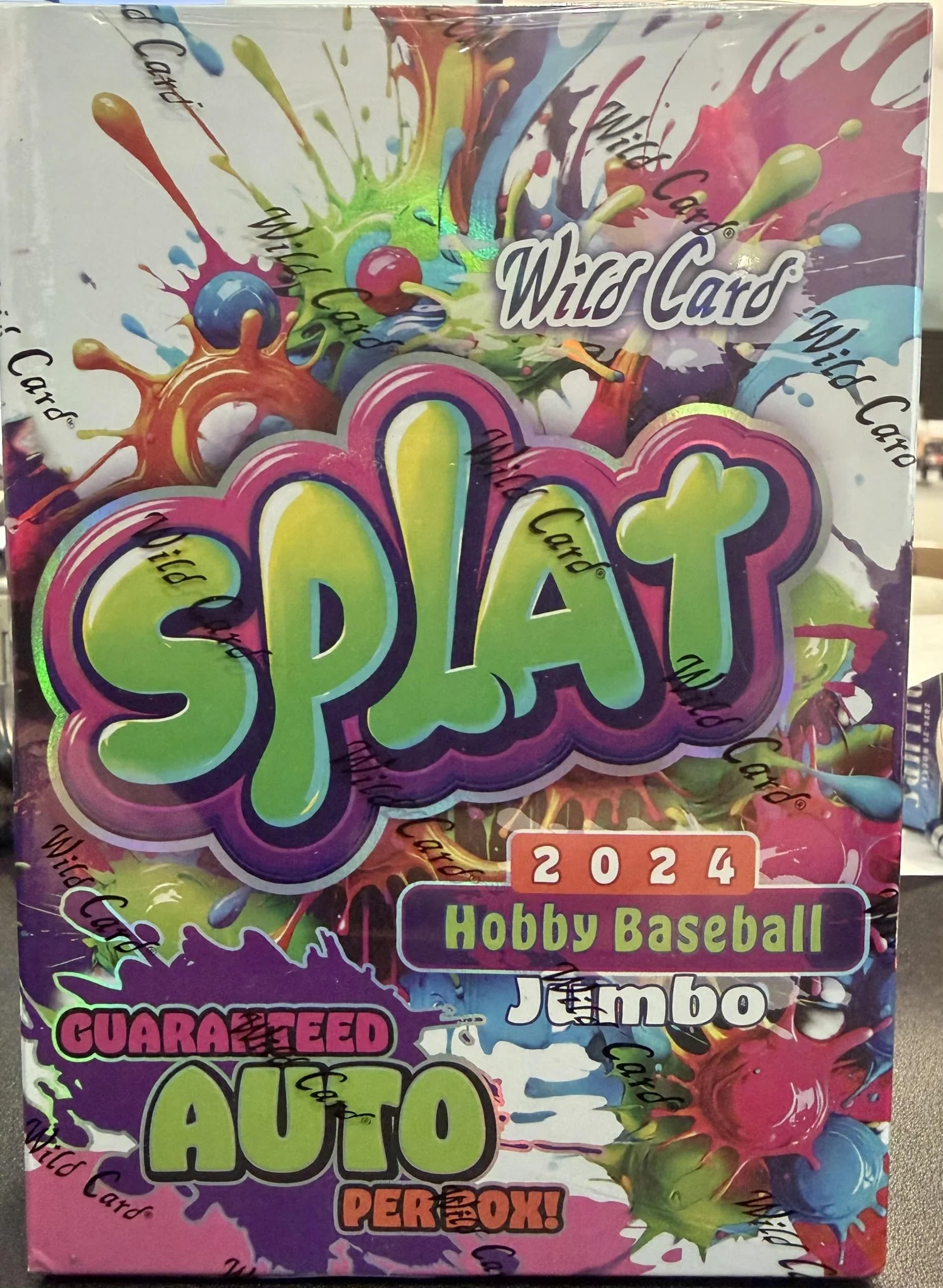 2024 Wild Card Splat Baseball Jumbo Box | Columbia Sports Cards