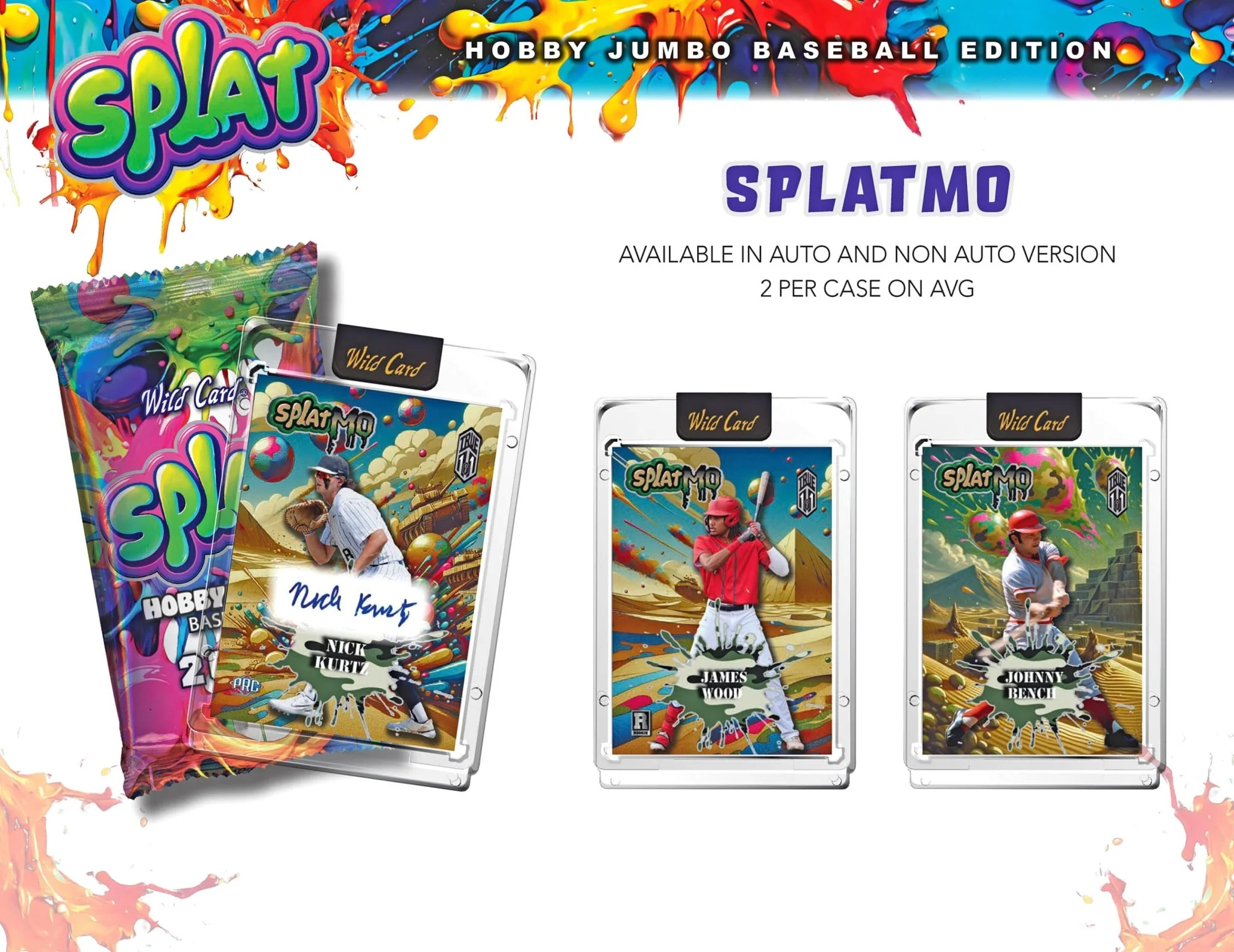 2024 Wild Card Splat Baseball Jumbo Box | Columbia Sports Cards - Image 6