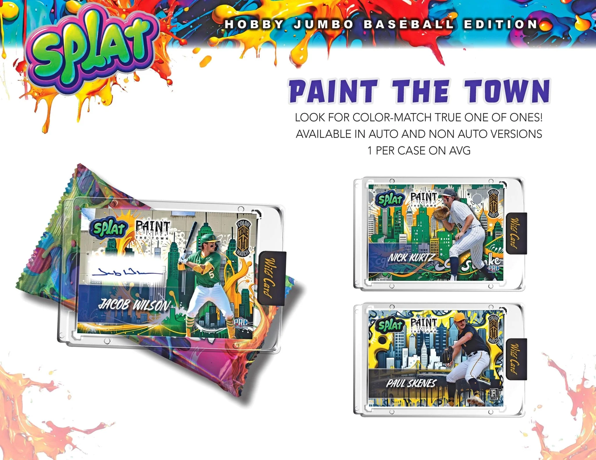 2024 Wild Card Splat Baseball Jumbo Box | Columbia Sports Cards - Image 7