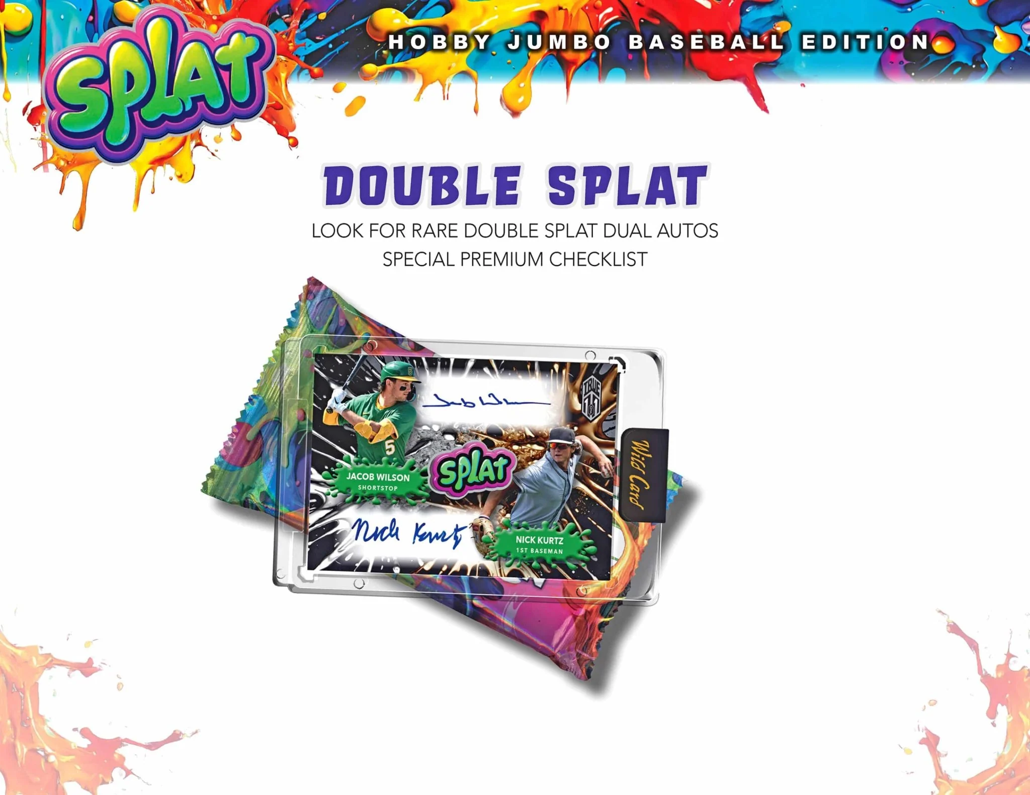 2024 Wild Card Splat Baseball Jumbo Box | Columbia Sports Cards - Image 8