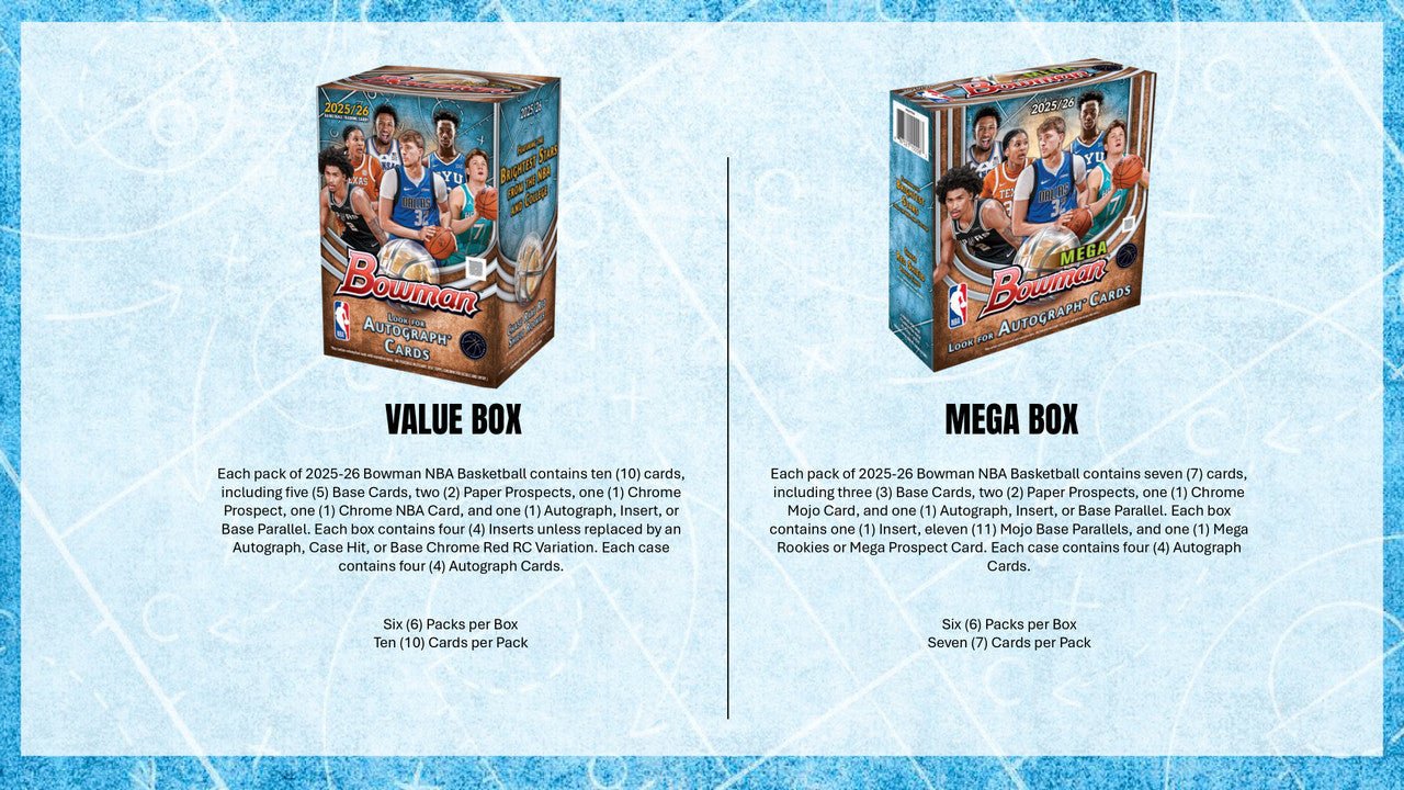 2025-26 Bowman Basketball Blaster Box | Columbia Sports Cards - Image 4