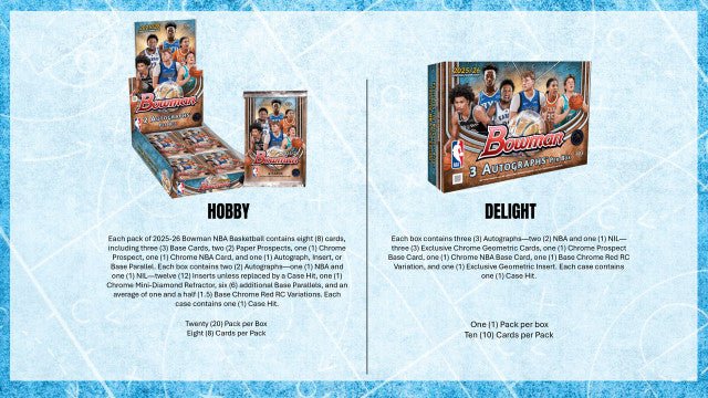 2025-26 Bowman Basketball Hobby Box | Columbia Sports Cards - Image 3