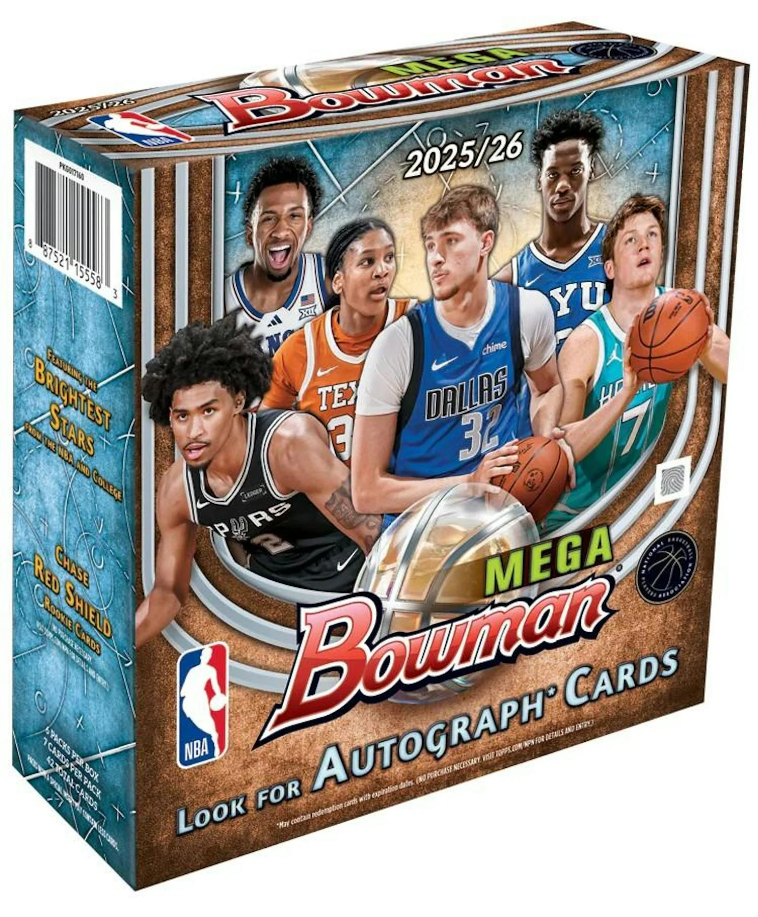 2025-26 Bowman Basketball Mega Box | Columbia Sports Cards