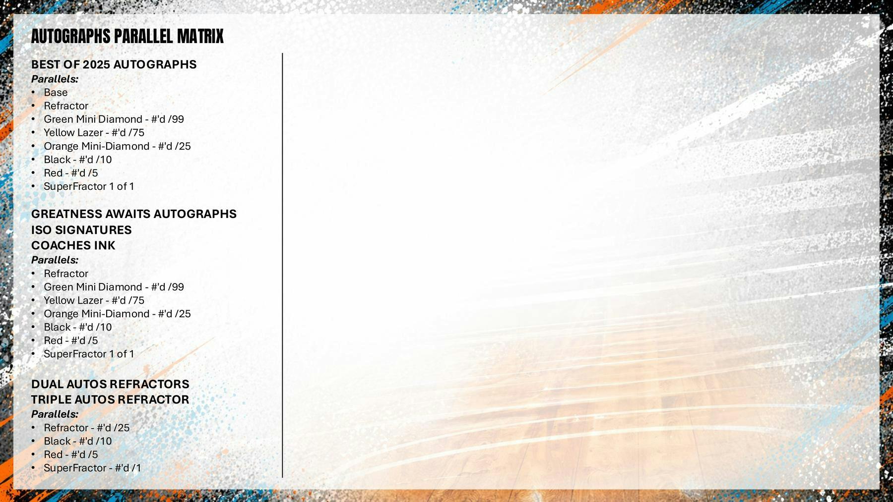 2025/26 Bowman University Best Basketball Hobby Box | Columbia Sports Cards - Image 11
