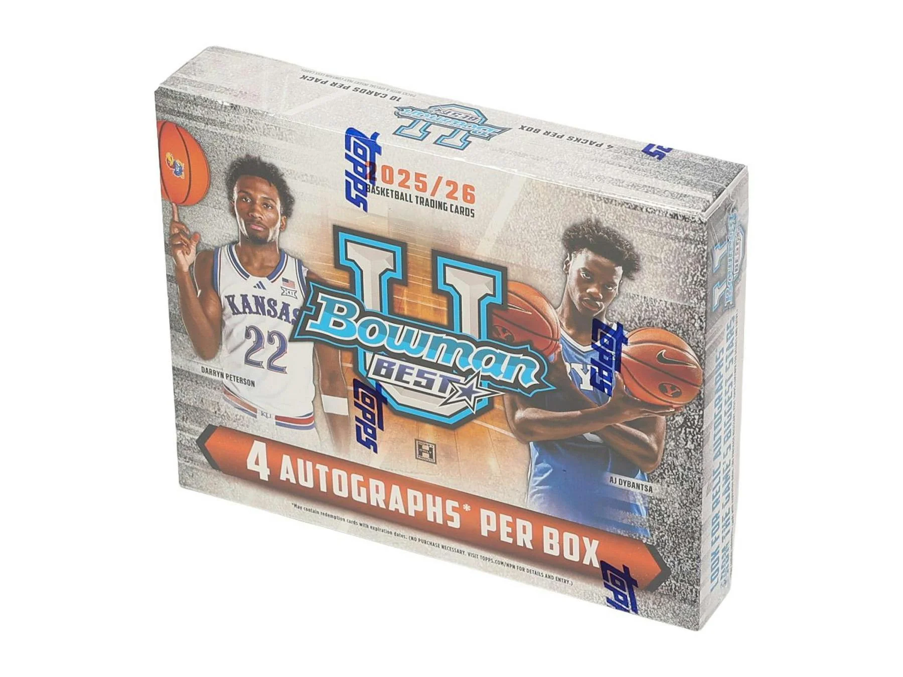 2025/26 Bowman University Best Basketball Hobby Box | Columbia Sports Cards - Image 2