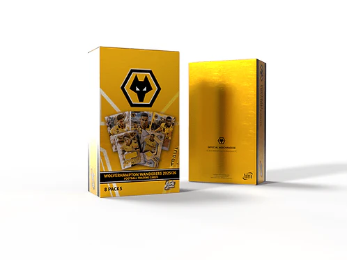 2025-26 Futera Wolverhampton Wanderers Fans' Selection Soccer Hobby Box | Columbia Sports Cards