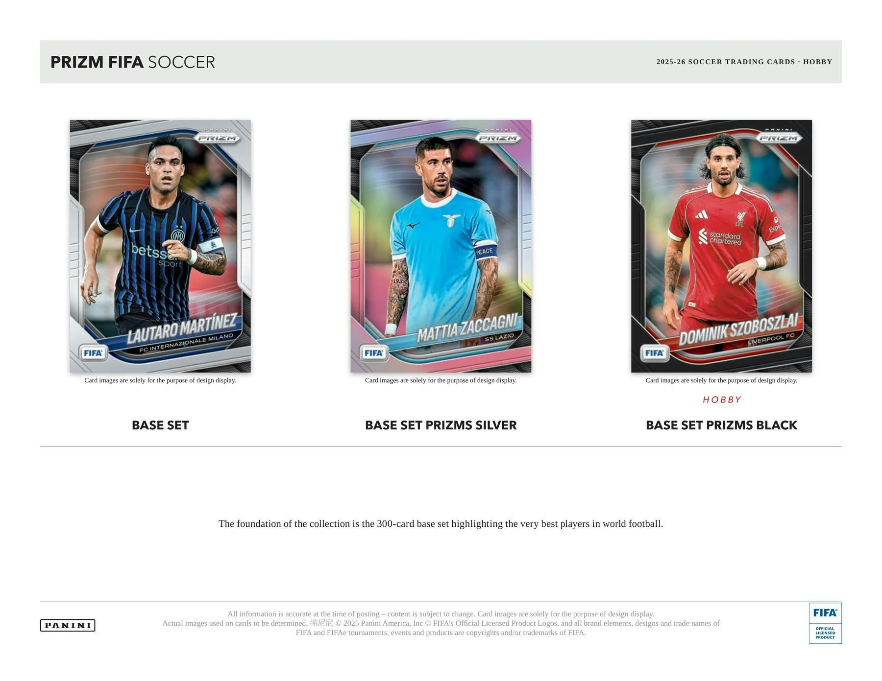 2025-26 Panini Prizm FIFA Soccer Hobby Box | Columbia Sports Cards - Image 2