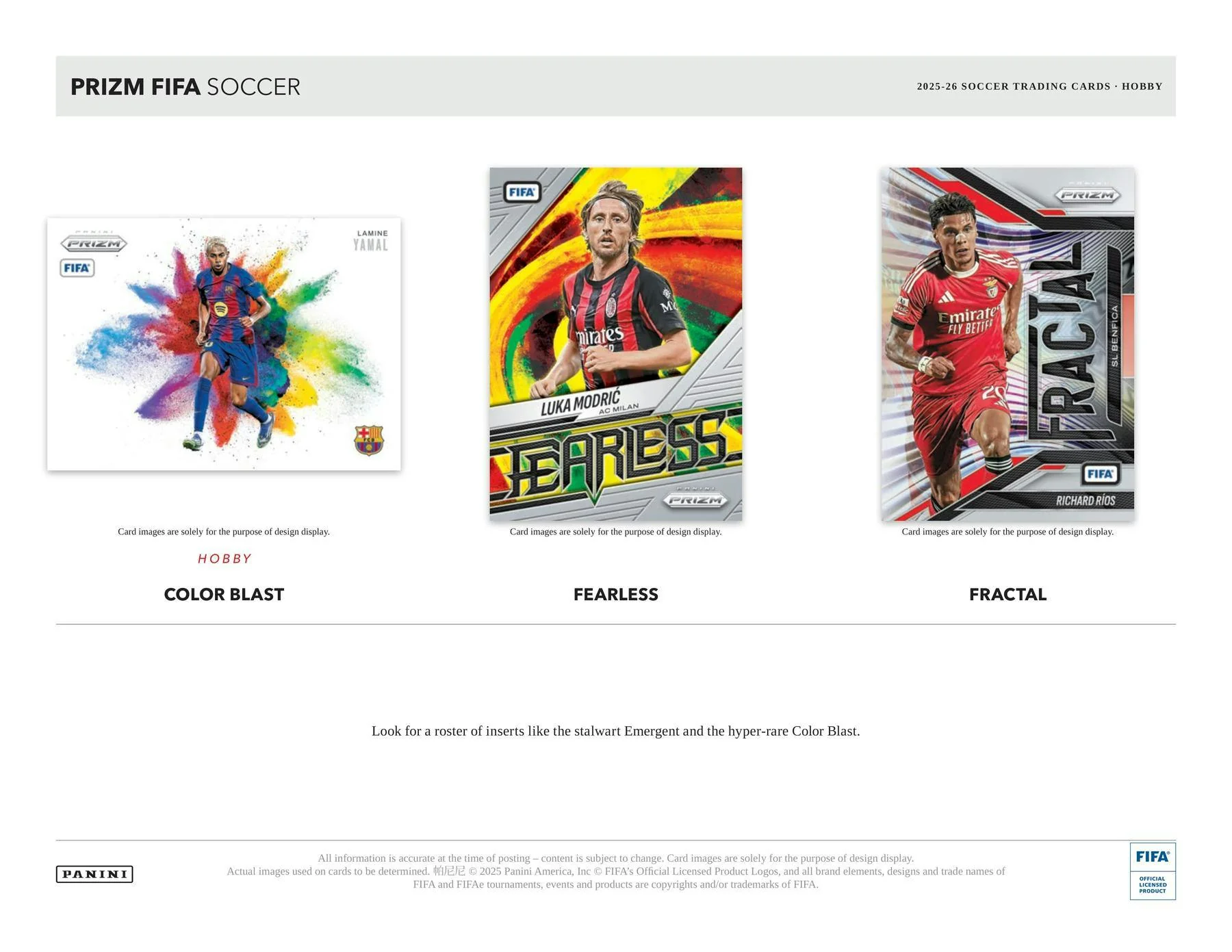 2025-26 Panini Prizm FIFA Soccer Hobby Box | Columbia Sports Cards - Image 3