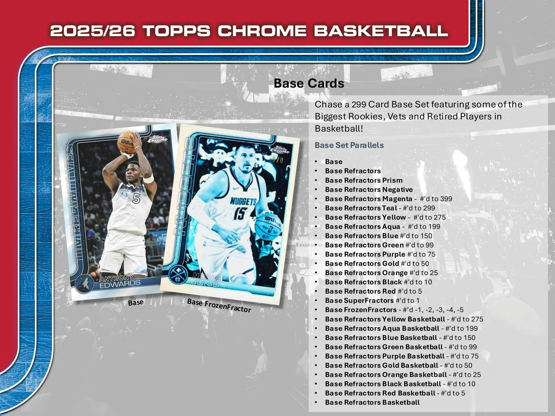 2025/26 Topps Chrome Basketball 7-Pack Blaster Box | Columbia Sports Cards - Image 3