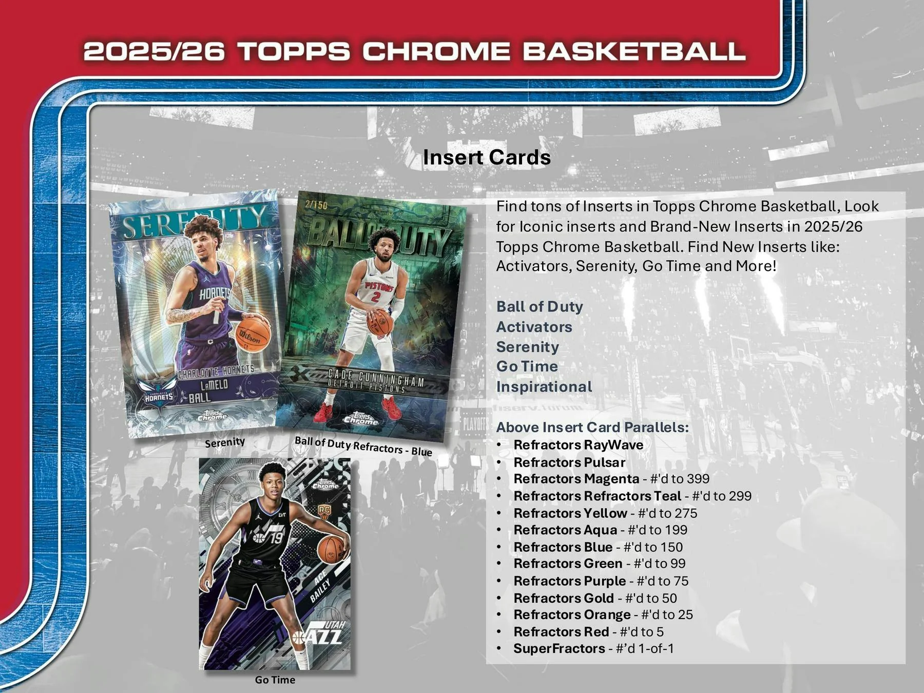 2025/26 Topps Chrome Basketball 7-Pack Blaster Box | Columbia Sports Cards - Image 5