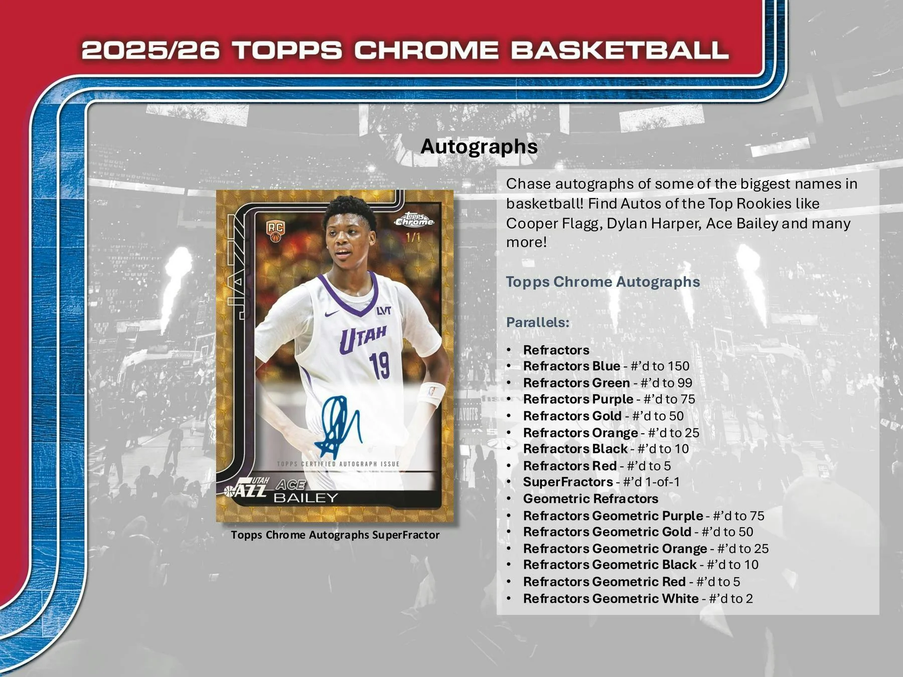 2025/26 Topps Chrome Basketball 7-Pack Blaster Box | Columbia Sports Cards - Image 8
