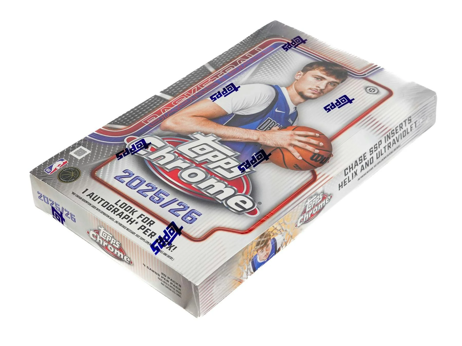 2025-26 Topps Chrome Basketball Hobby Box | Columbia Sports Cards - Image 2