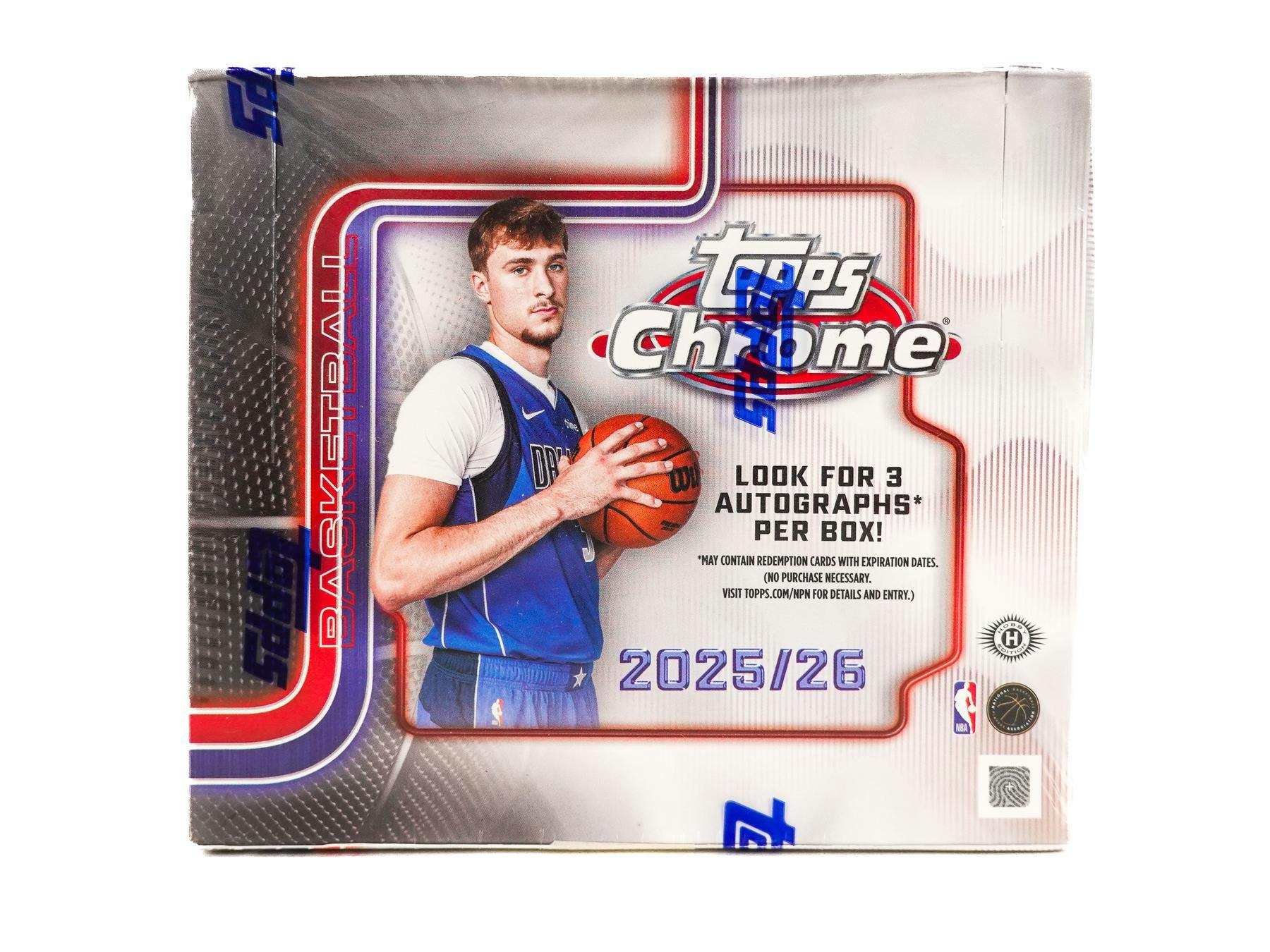 2025-26 Topps Chrome Basketball Hobby Jumbo Box | Columbia Sports Cards