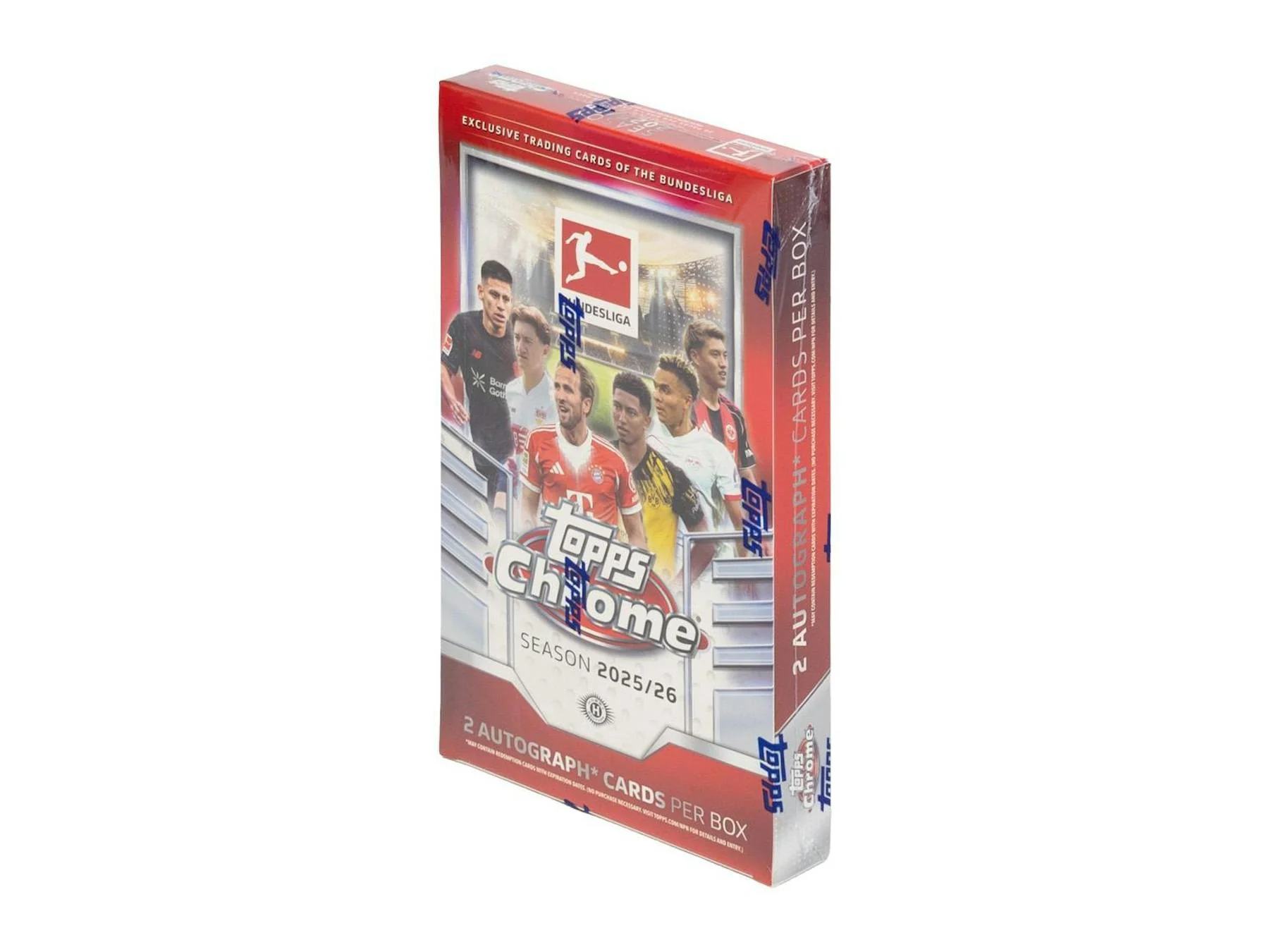 2025/26 Topps Chrome Bundesliga Soccer Hobby Box | Columbia Sports Cards - Image 2