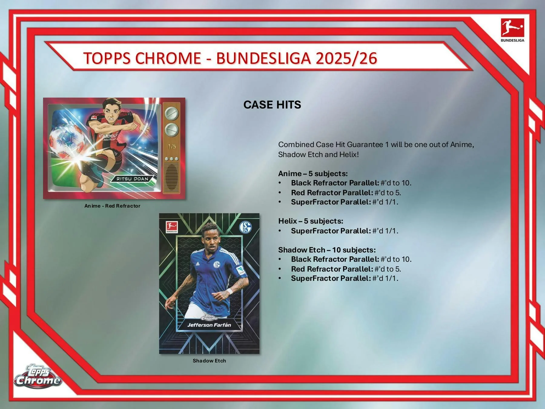 2025/26 Topps Chrome Bundesliga Soccer Hobby Box | Columbia Sports Cards - Image 6