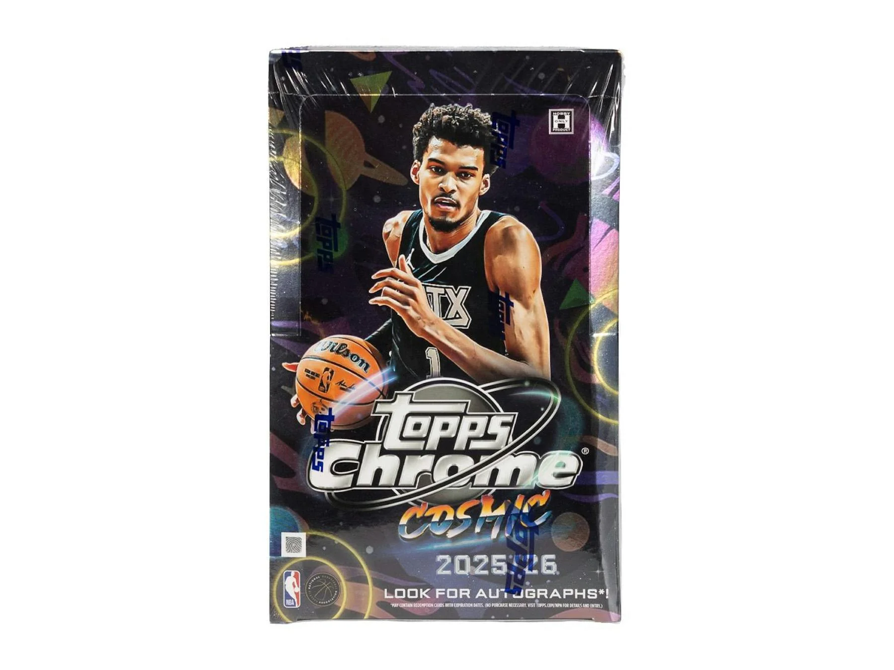 2025/26 Topps Cosmic Chrome Basketball Hobby Box | Columbia Sports Cards