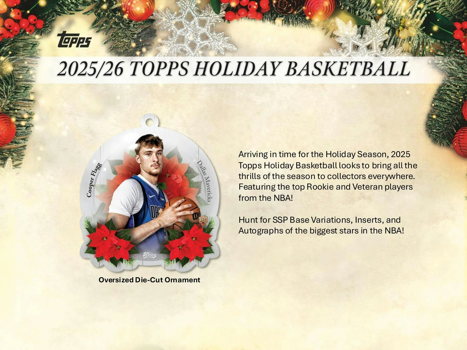 2025-26 Topps Holiday Basketball Mega Box | Columbia Sports Cards - Image 2