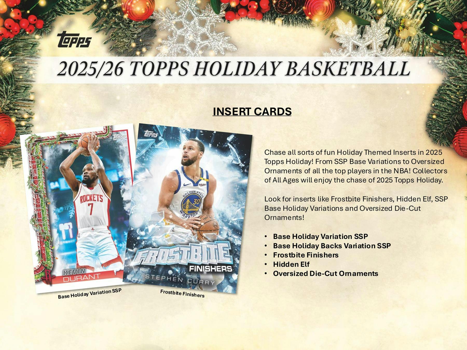 2025-26 Topps Holiday Basketball Mega Box | Columbia Sports Cards - Image 4