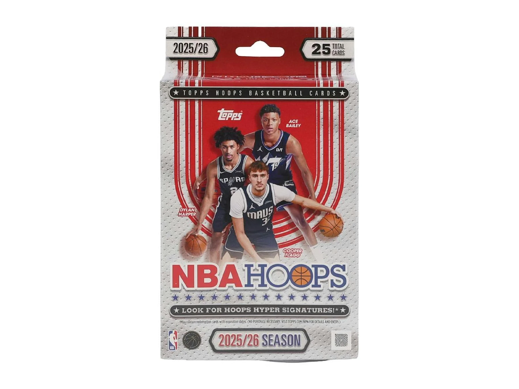 2025/26 Topps Hoops Basketball Hanger Box | Columbia Sports Cards