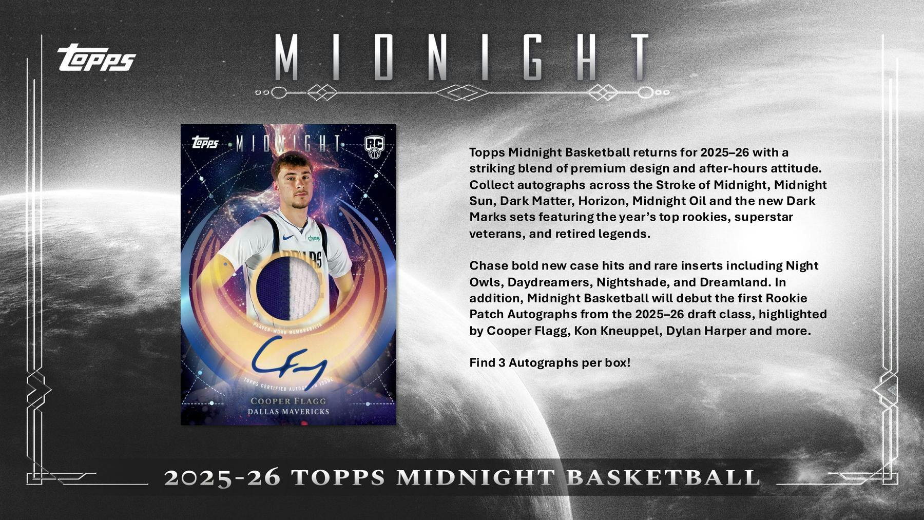 2025/26 Topps Midnight Basketball Hobby Box | Columbia Sports Cards - Image 2