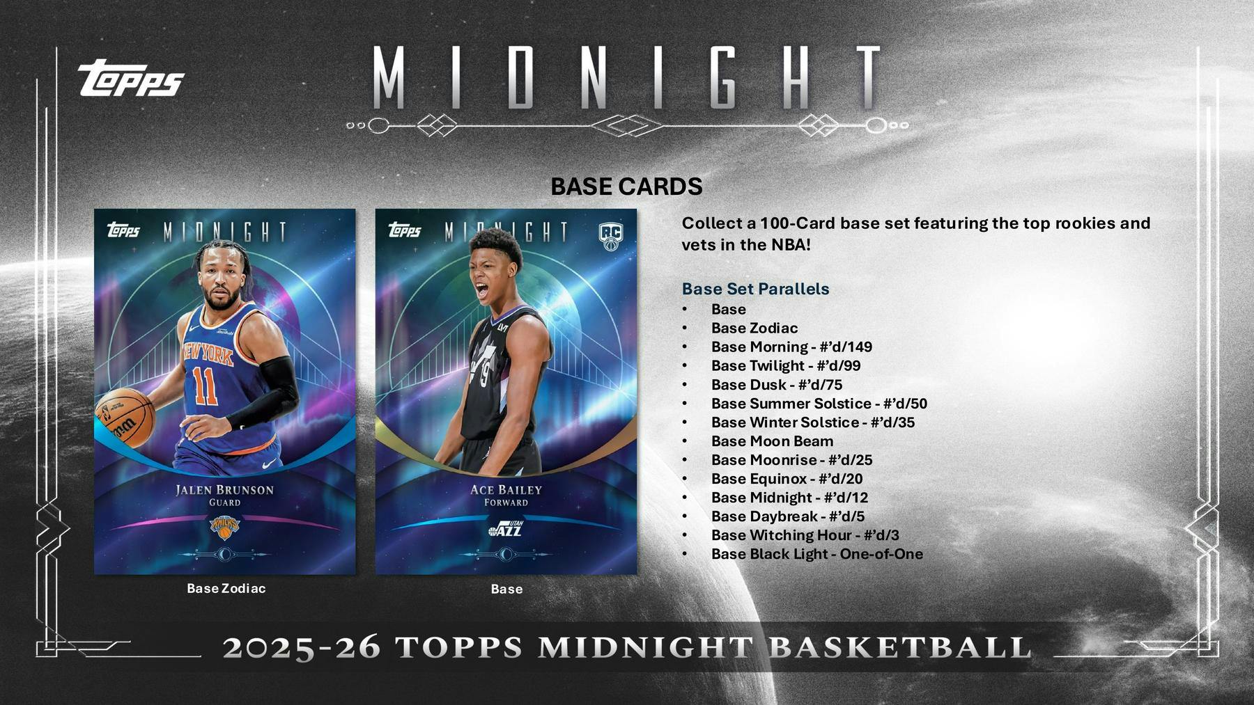 2025/26 Topps Midnight Basketball Hobby Box | Columbia Sports Cards - Image 3