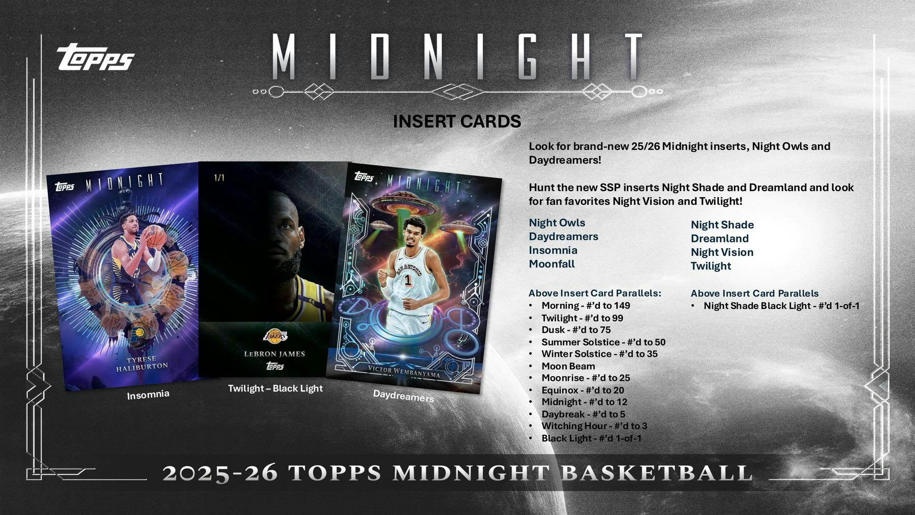 2025/26 Topps Midnight Basketball Hobby Box | Columbia Sports Cards - Image 4