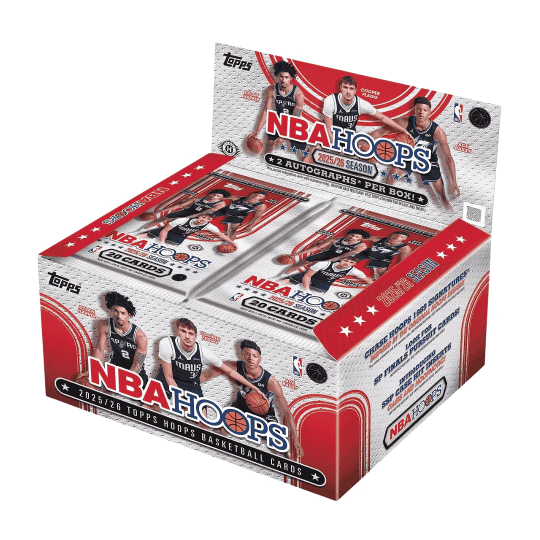 2025/26 Topps NBA Hoops Basketball Jumbo Box | Columbia Sports Cards