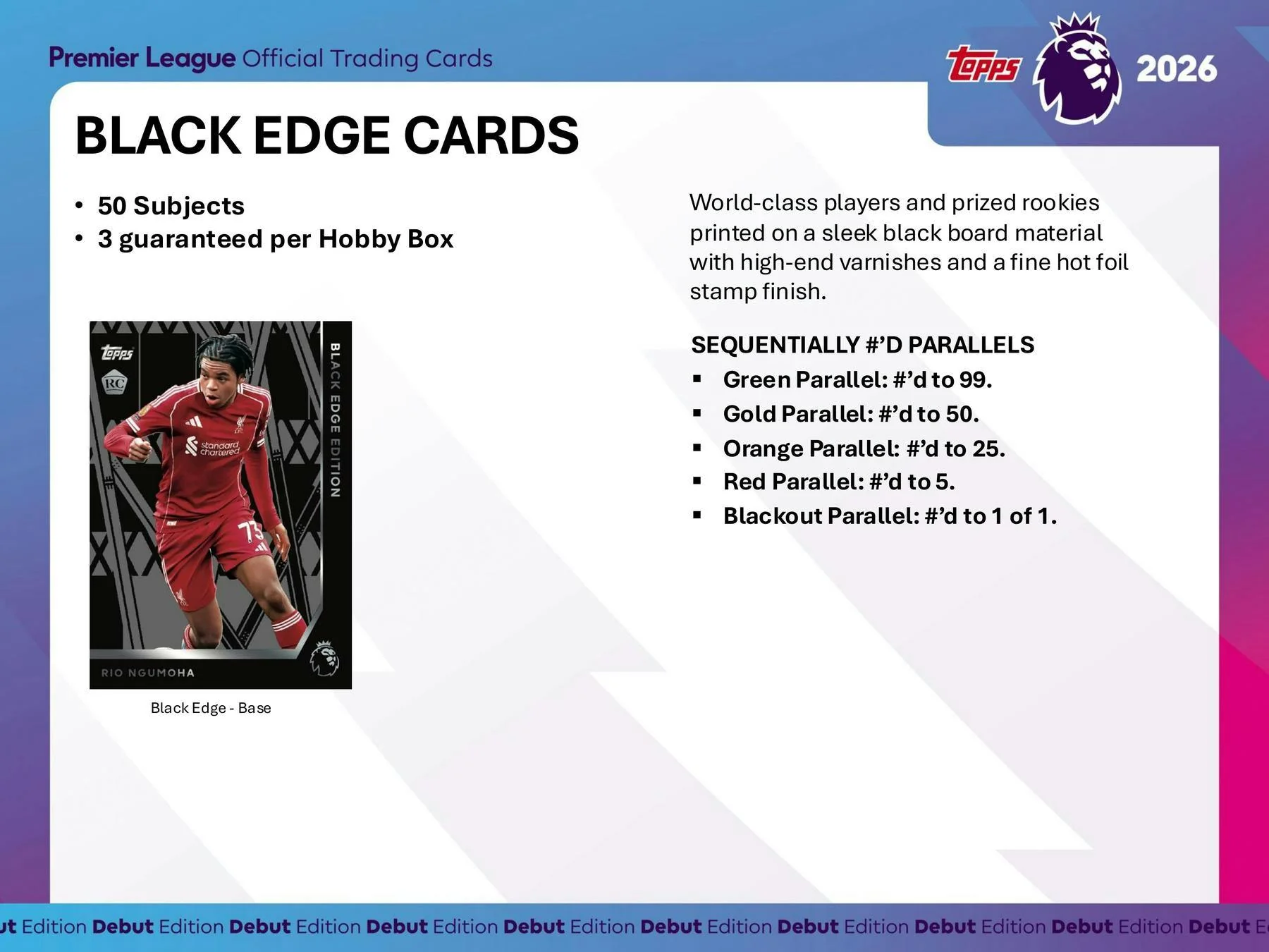 2025-26 Topps Premier League EPL Soccer Hobby Box | Columbia Sports Cards - Image 11