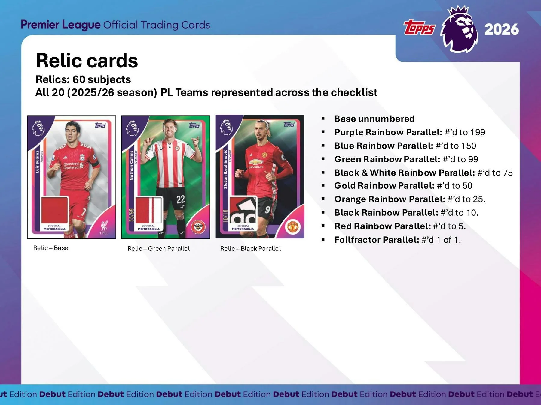 2025-26 Topps Premier League EPL Soccer Hobby Box | Columbia Sports Cards - Image 14